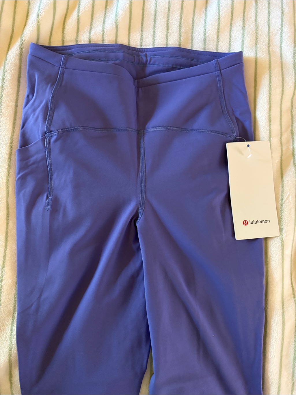 Nwt Woman’s Lululemon Purple High-Rise Leggings Size 6